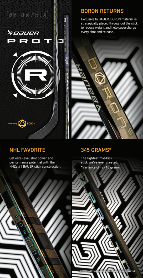 BAUER S23 PROTO R GRIP STICK